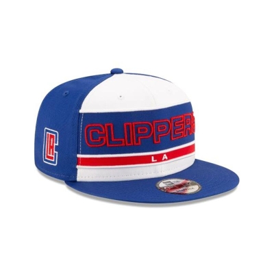 Los Angeles Clippers Gorra | New Era NBA Stripe 9fifty Snapback Cap Mexico - Azules